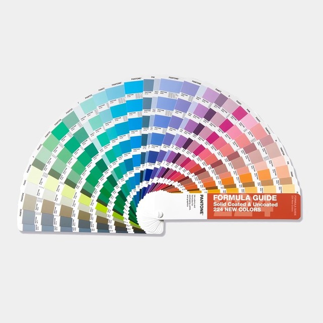 Pantone FORMULA GUIDE Solid Coated & Uncoated Color Book GP1601B--SUPL  Color Guide - AliExpress